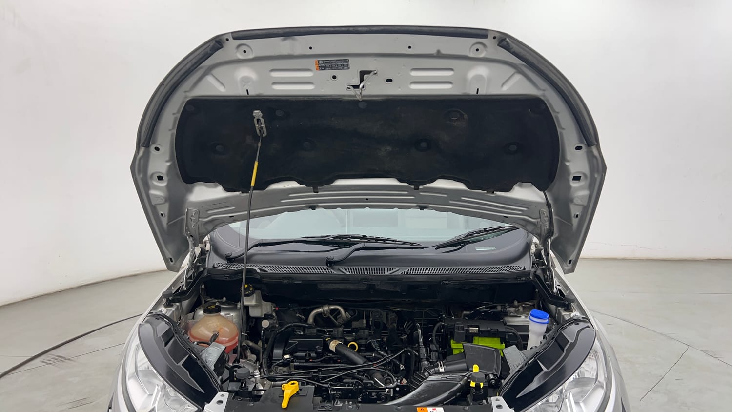 Used 2021 Ford EcoSport Trend 1.5L Ti-VCT Petrol Manual engine ENGINE & BONNET OPEN FRONT VIEW