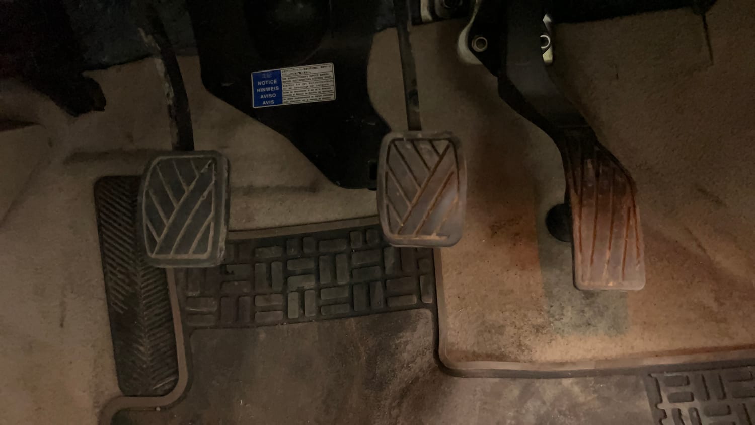 Used 2023 Maruti Suzuki Ciaz Zeta 1.5 Petrol Manual interior PEDALS VIEW