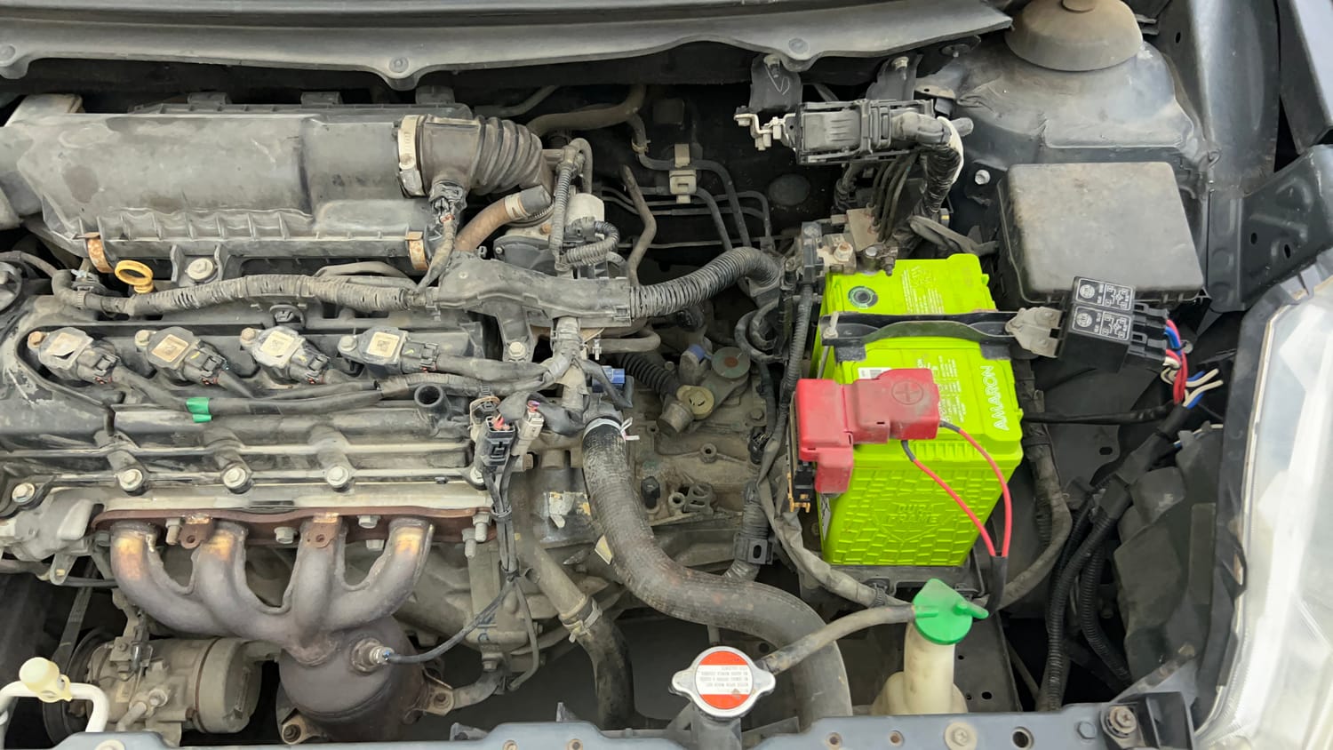 Used 2018 Maruti Suzuki Baleno Delta 1.2 Petrol Manual engine ENGINE LEFT SIDE VIEW