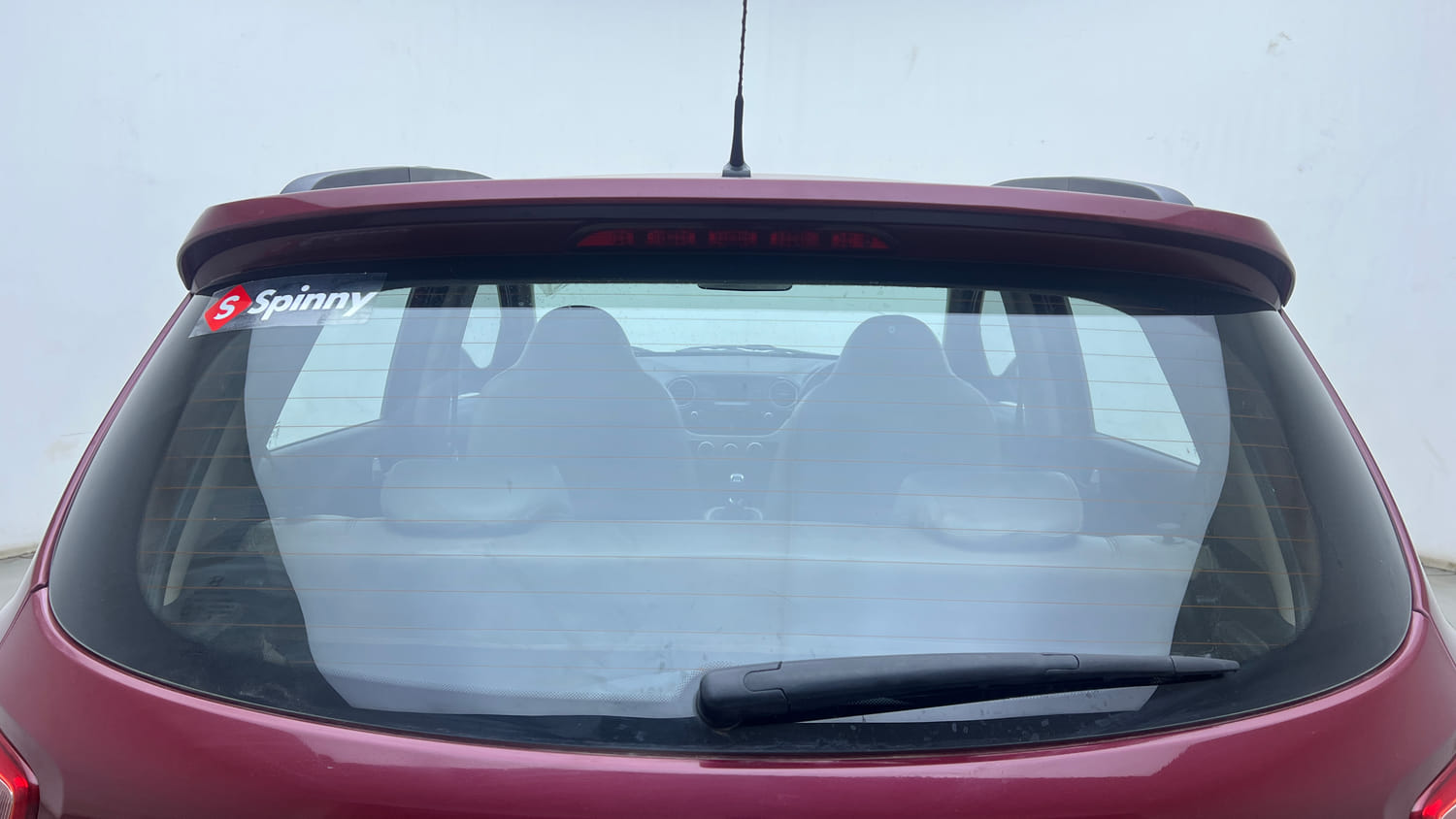 Used 2016 Hyundai Grand i10 Asta 1.2 Kappa VTVT (O) Petrol Manual exterior BACK WINDSHIELD VIEW