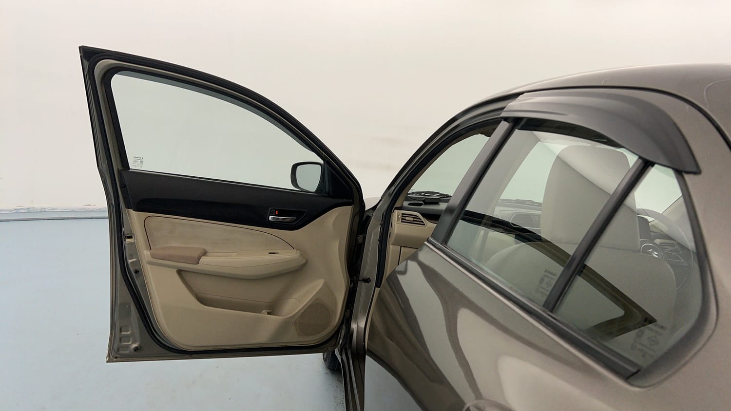 Used 2017 Maruti Suzuki Dzire VXi Petrol Manual interior LEFT FRONT DOOR OPEN VIEW