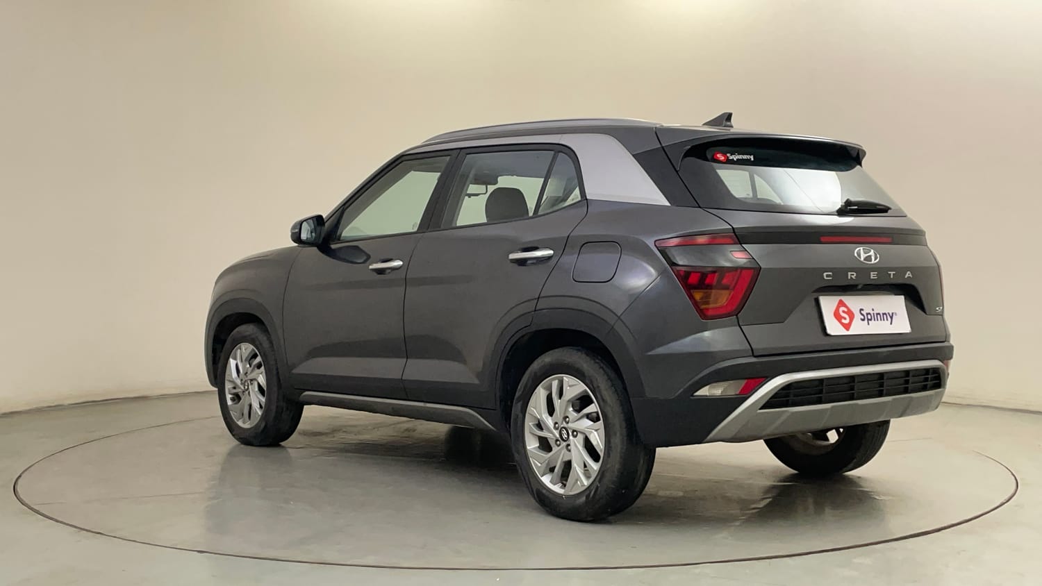 Used 2023 Hyundai Creta SX 1.5 Petrol IVT Petrol Automatic exterior LEFT REAR CORNER VIEW