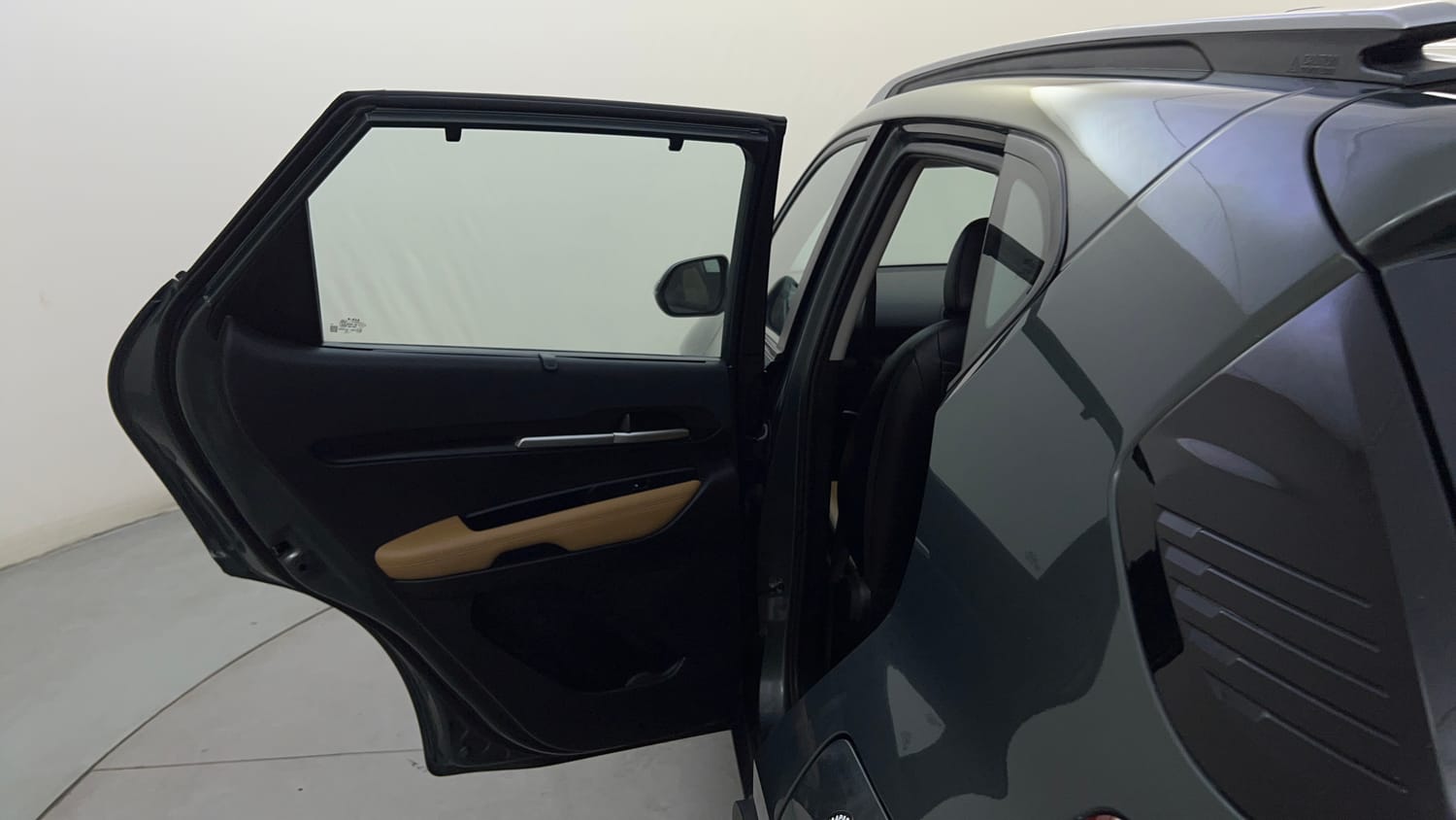Used 2024 Kia Sonet HTX 1.5 Diesel AT Diesel Automatic interior LEFT REAR DOOR OPEN VIEW