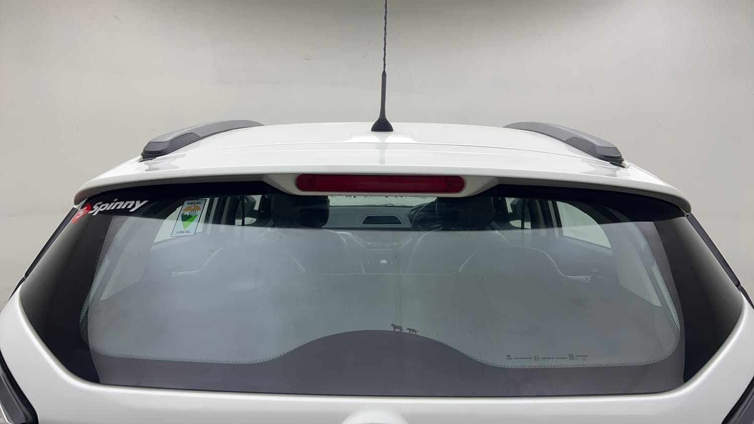 Used 2022 Tata Nexon XM Petrol Manual exterior BACK WINDSHIELD VIEW