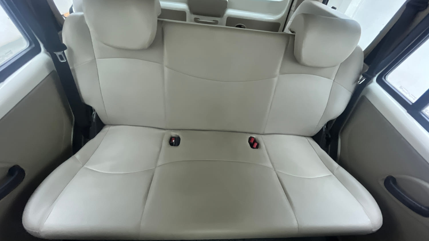 Used 2024 Mahindra Scorpio S3 Plus Diesel Manual interior REAR SEAT CONDITION VIEW