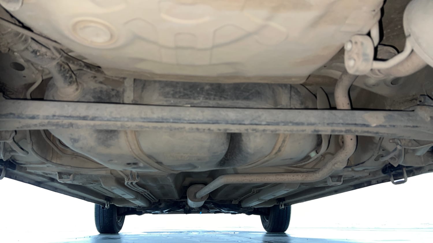 Used 2018 Maruti Suzuki Celerio VXi CNG Cng Manual extra REAR UNDERBODY VIEW (TAKEN FROM REAR)