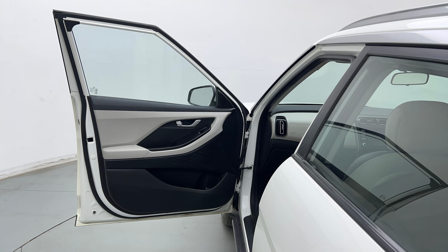 Used 2022 Hyundai Creta S 1.5 Petrol iMT Petrol Manual interior LEFT FRONT DOOR OPEN VIEW
