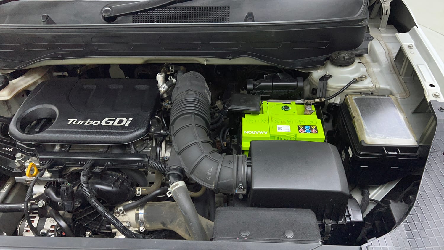Used 2020 Hyundai Venue SX Plus 1.0 Turbo DCT Petrol Automatic engine ENGINE LEFT SIDE VIEW