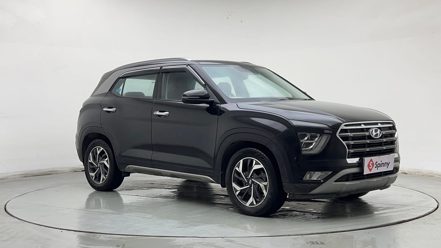 Used 2022 Hyundai Creta SX (O) 1.5 Diesel Diesel Manual exterior RIGHT FRONT CORNER VIEW