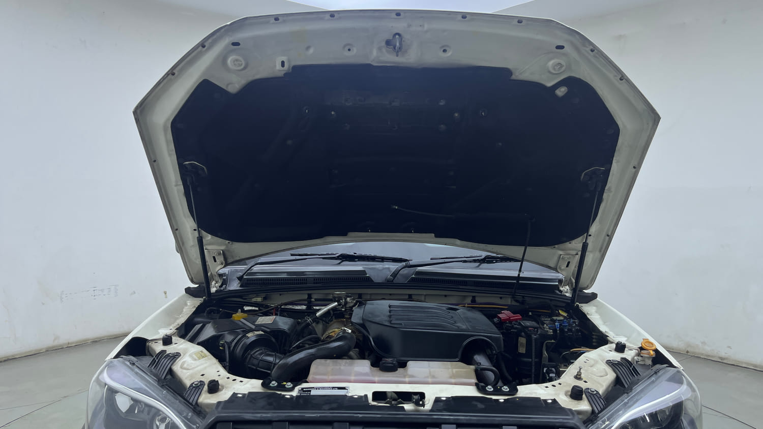 Used 2024 Mahindra Scorpio S3 Plus Diesel Manual engine ENGINE & BONNET OPEN FRONT VIEW