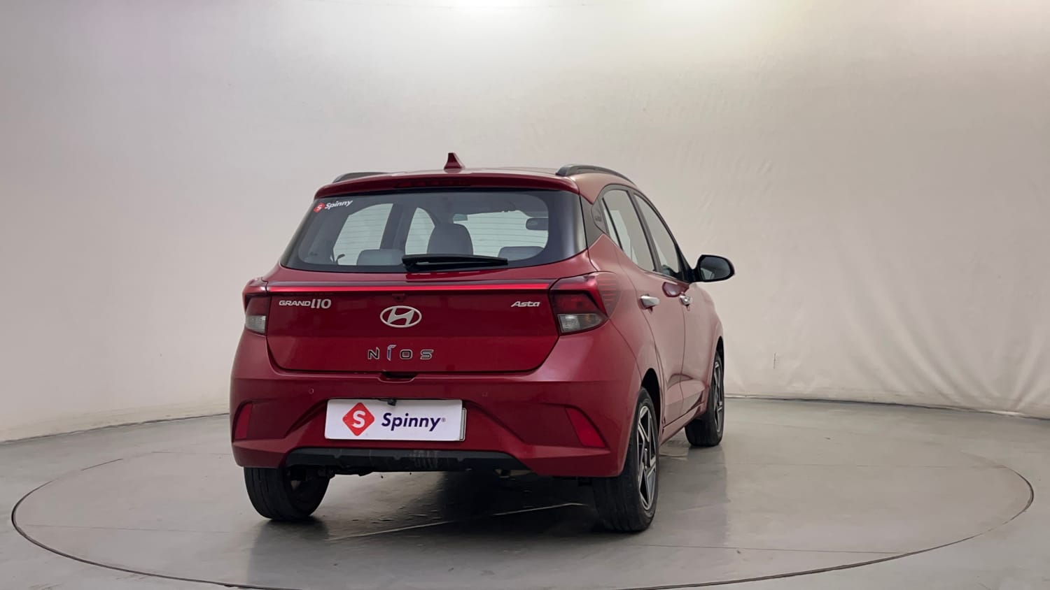 Used 2023 Hyundai Grand i10 Nios Asta 1.2 Kappa VTVT Petrol Manual exterior RIGHT REAR CORNER VIEW