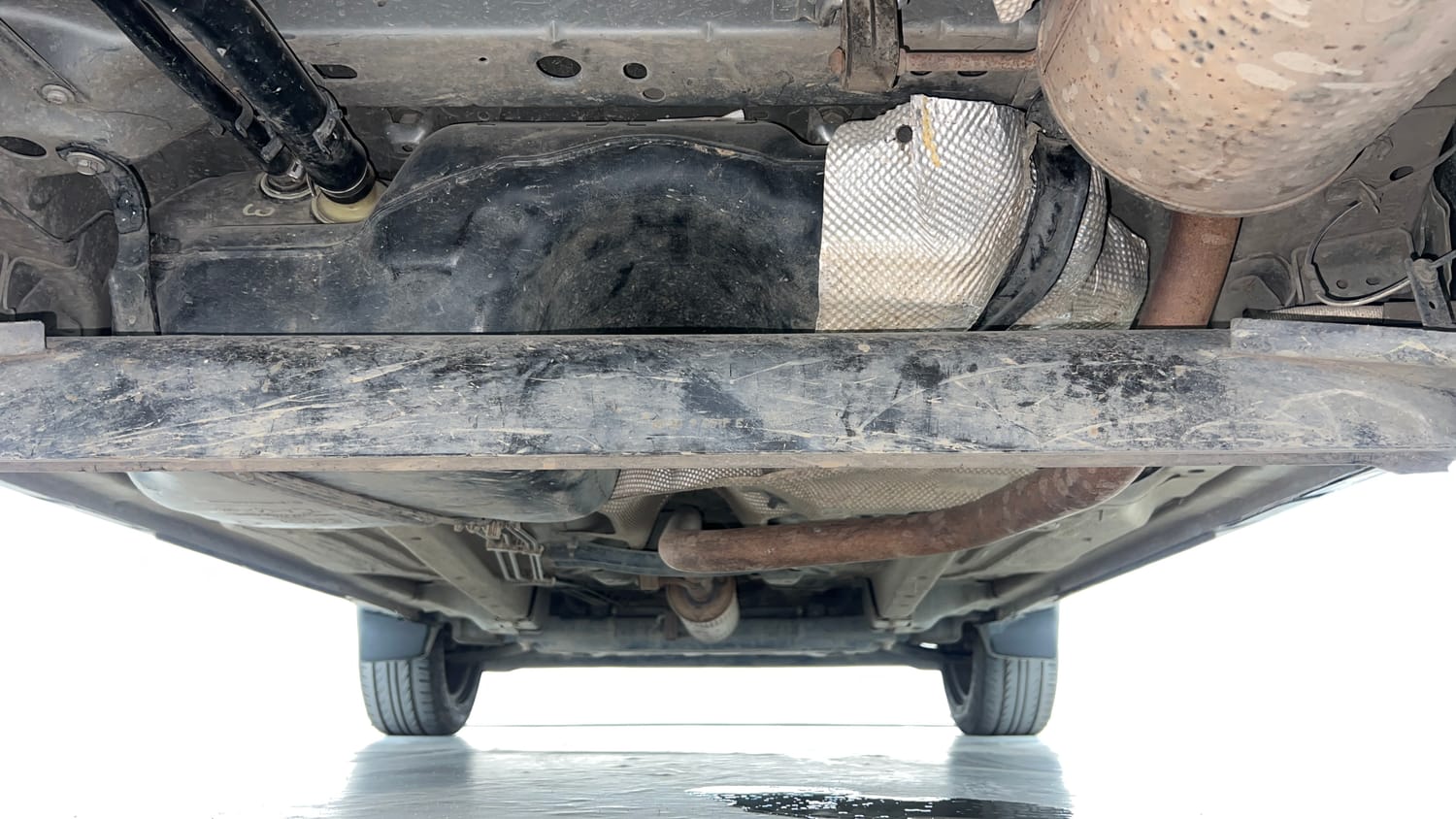 Used 2021 Ford EcoSport Trend 1.5L Ti-VCT Petrol Manual extra REAR UNDERBODY VIEW (TAKEN FROM REAR)