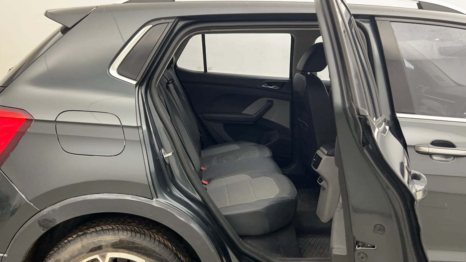 Used 2023 Skoda Kushaq Style 1.5L TSI MT Petrol Manual interior RIGHT SIDE REAR DOOR CABIN VIEW