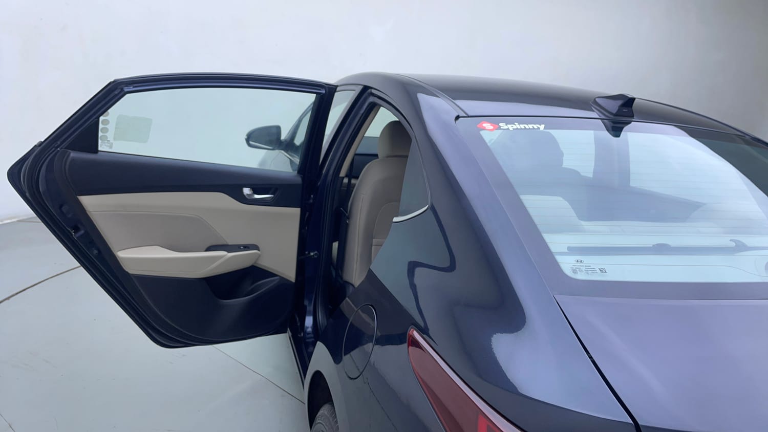 Used 2022 Hyundai Verna SX 1.5 MPi Petrol Manual interior LEFT REAR DOOR OPEN VIEW