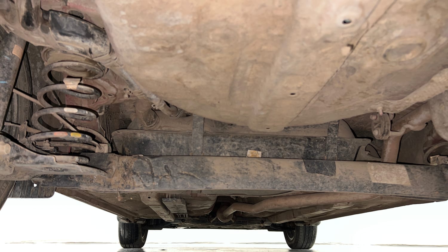 Used 2023 Hyundai Grand i10 Nios Asta 1.2 Kappa VTVT Petrol Manual extra REAR UNDERBODY VIEW (TAKEN FROM REAR)