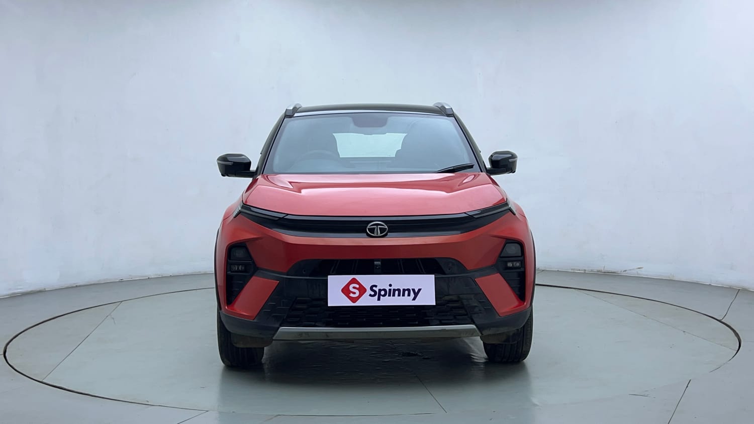 Used 2023 Tata Nexon Fearless 1.2 Revotron Petrol 7DCA DT Petrol Automatic exterior FRONT VIEW