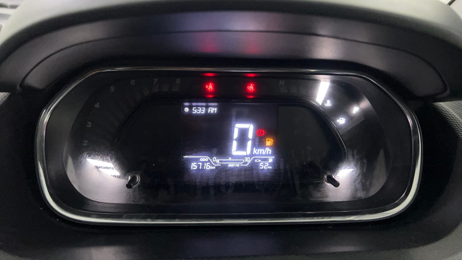 Used 2024 Tata Tiago XE Petrol Manual interior CLUSTERMETER VIEW