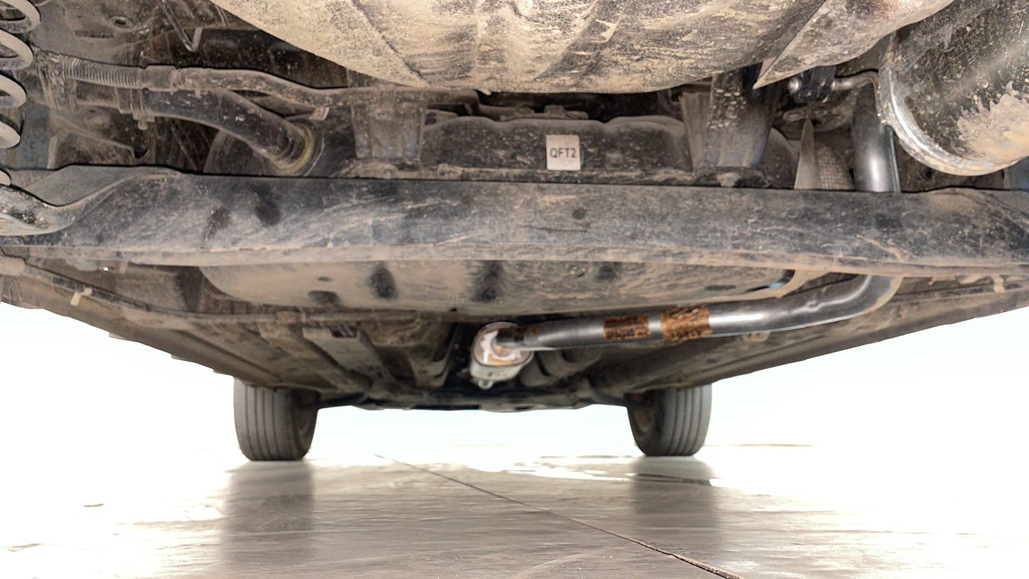 Used 2020 Hyundai Venue SX Plus 1.0 Turbo DCT Petrol Automatic extra REAR UNDERBODY VIEW (TAKEN FROM REAR)