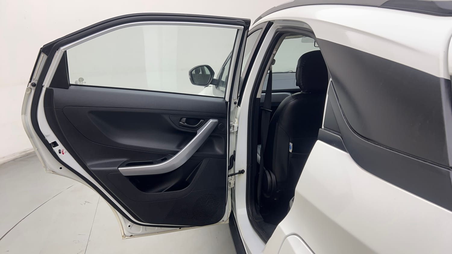 Used 2022 Tata Nexon XM Petrol Manual interior LEFT REAR DOOR OPEN VIEW