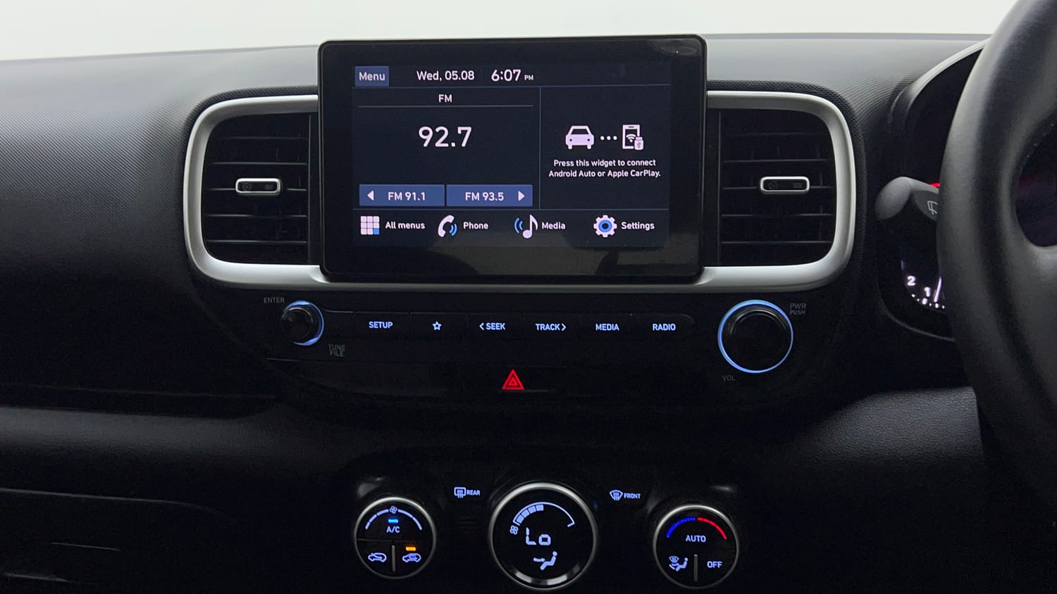 Used 2022 Hyundai Venue S Plus 1.2 Petrol Petrol Manual top_features Integrated (in-dash) music system