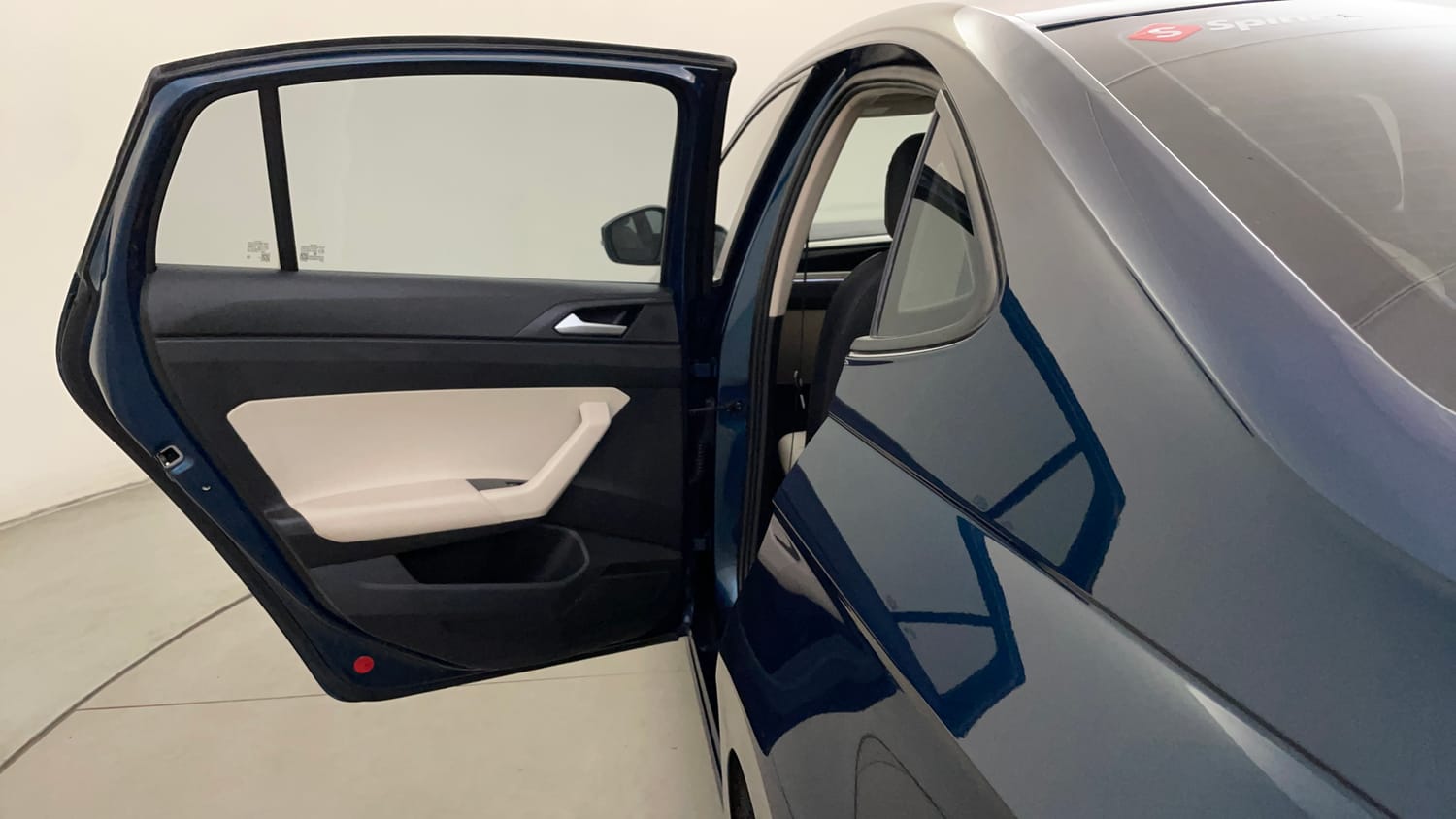 Used 2024 Volkswagen Virtus Highline 1.0 TSI AT Petrol Automatic interior LEFT REAR DOOR OPEN VIEW