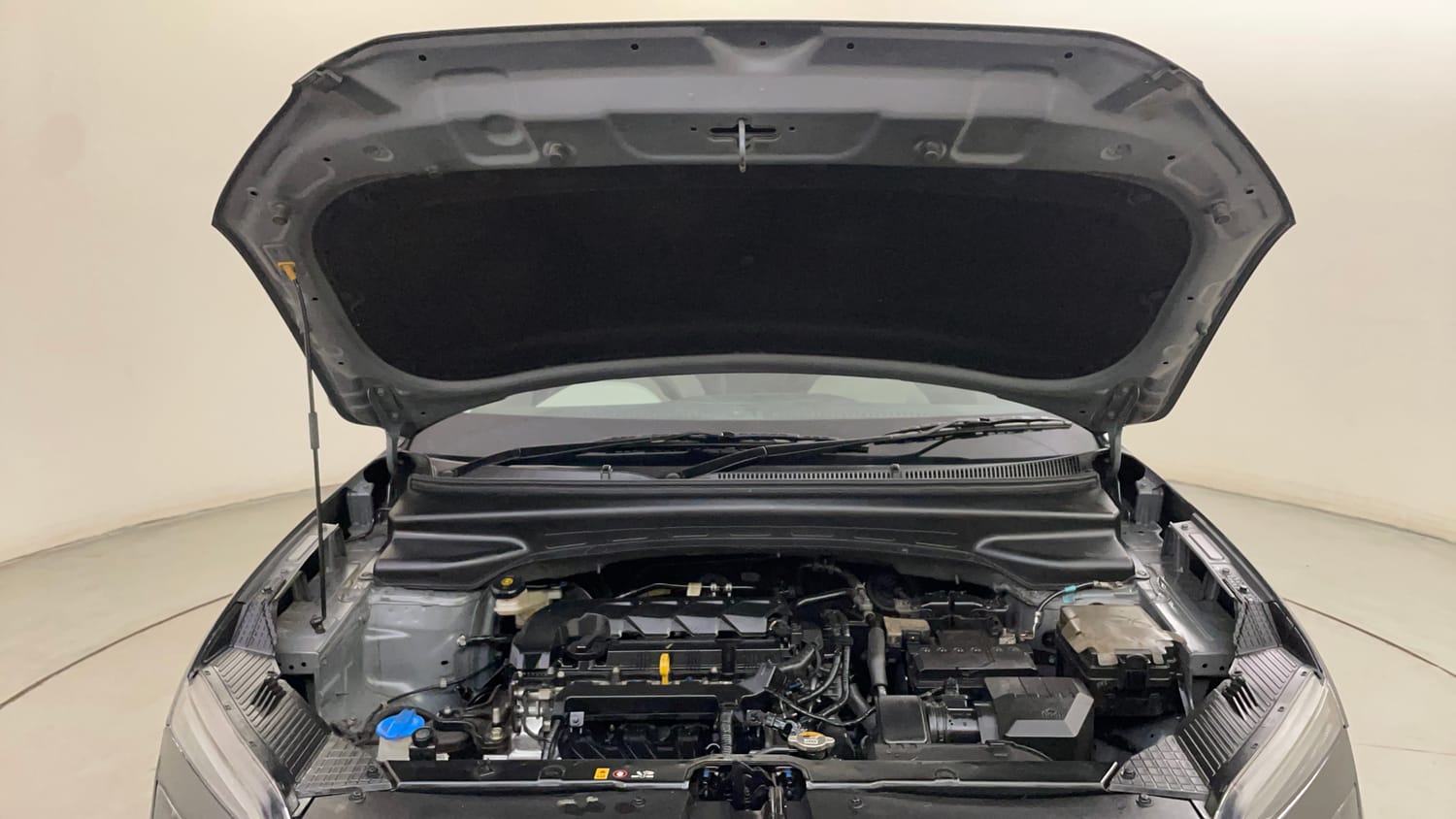 Used 2023 Hyundai Creta SX 1.5 Petrol IVT Petrol Automatic engine ENGINE & BONNET OPEN FRONT VIEW