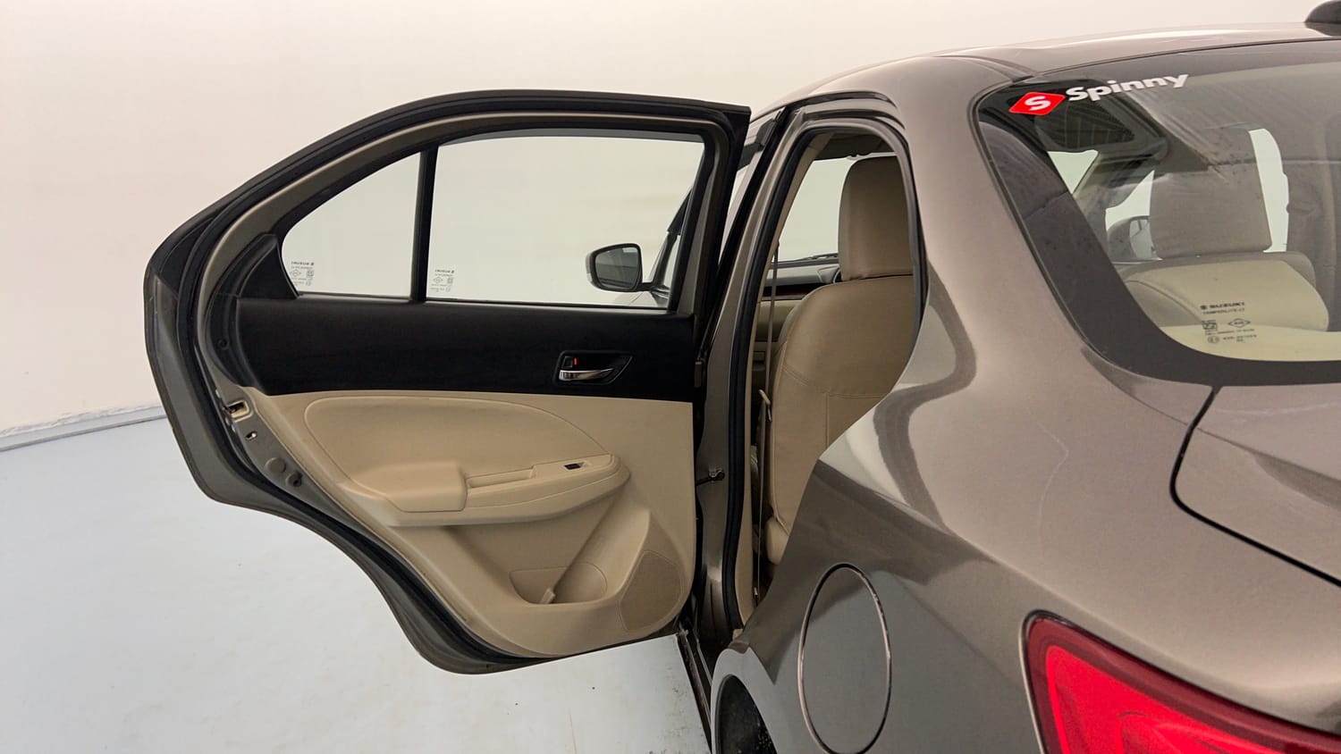 Used 2017 Maruti Suzuki Dzire VXi Petrol Manual interior LEFT REAR DOOR OPEN VIEW