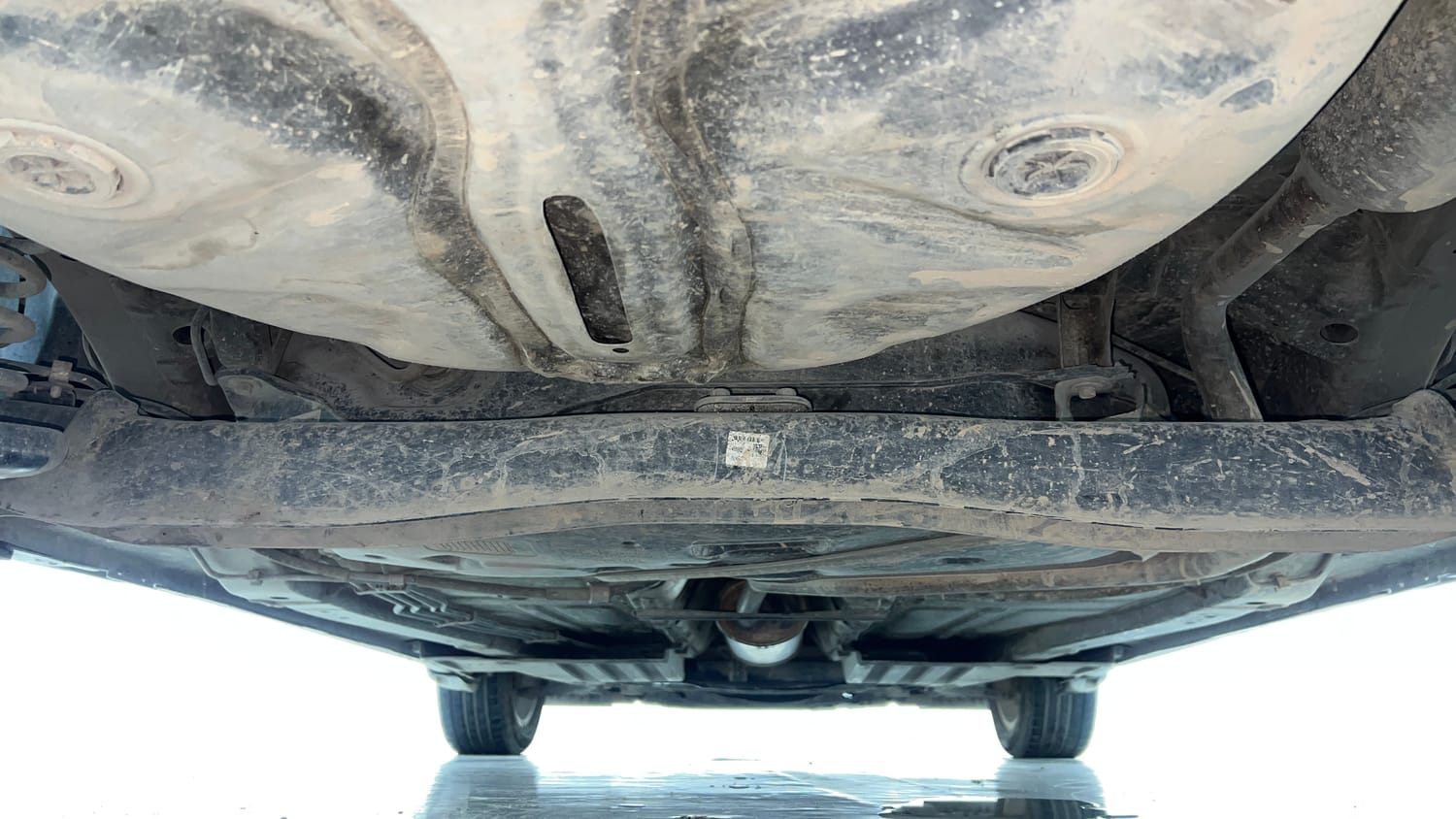 Used 2023 Maruti Suzuki Baleno Alpha AGS Petrol Automatic extra REAR UNDERBODY VIEW (TAKEN FROM REAR)
