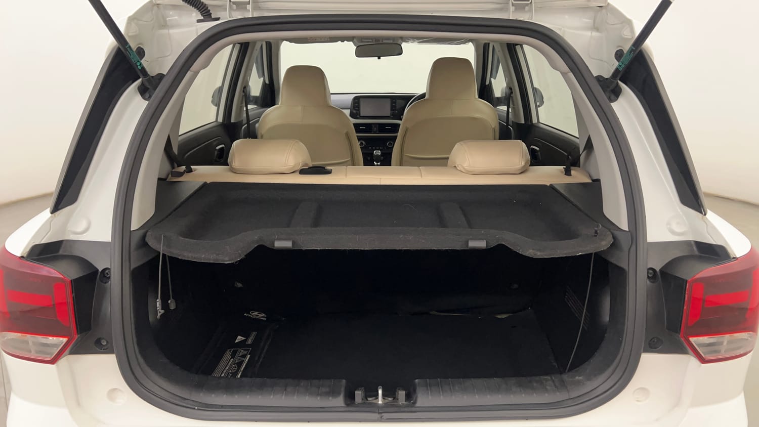 Used 2023 Hyundai Exter SX 1.2 MT Petrol Manual interior DICKY INSIDE VIEW