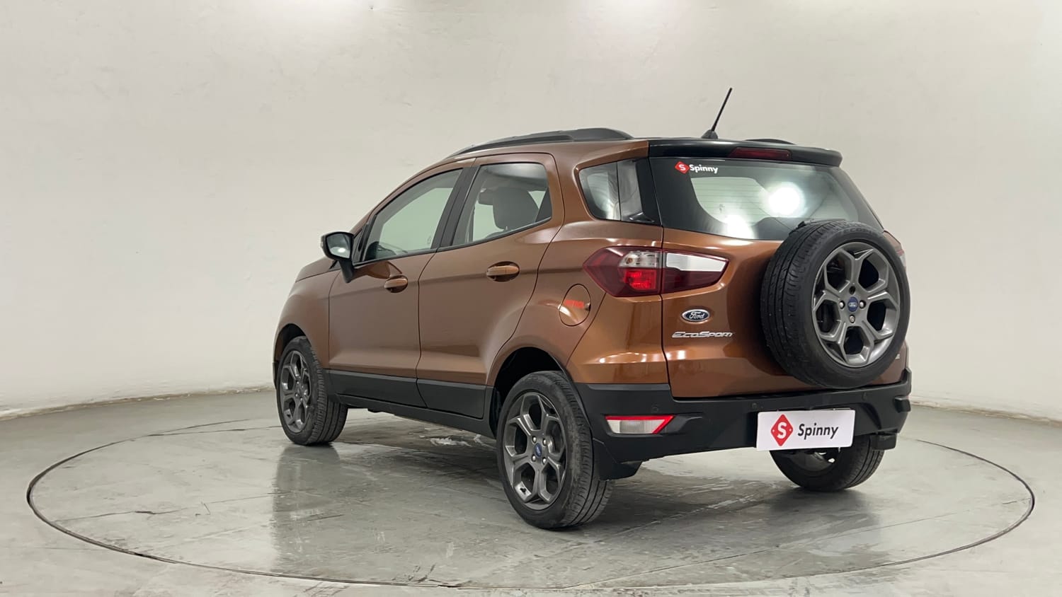 Used 2019 Ford EcoSport S Petrol Petrol Manual exterior LEFT REAR CORNER VIEW