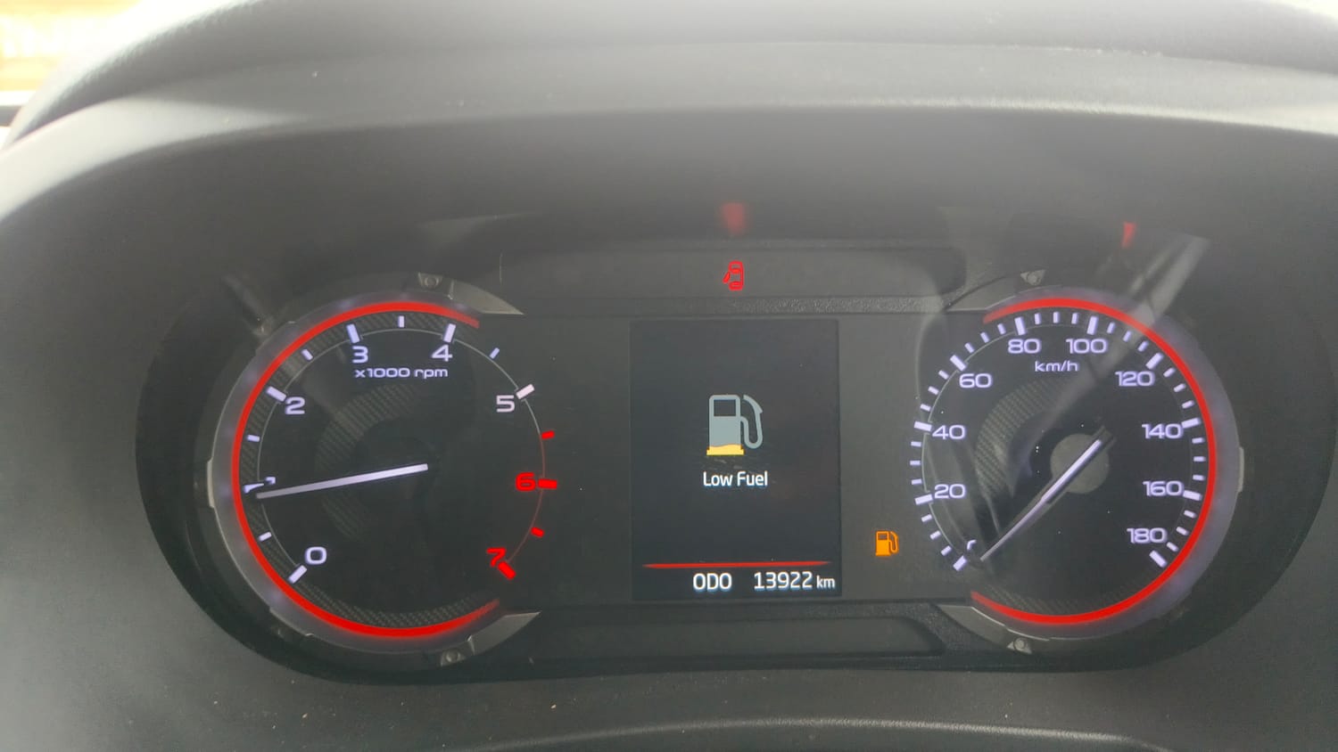 Used 2024 Mahindra Thar LX Hard Top Petrol MT 4WD Petrol Manual interior CLUSTERMETER VIEW