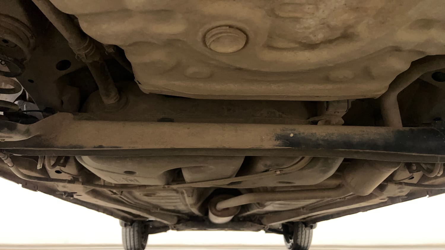 Used 2022 Maruti Suzuki Alto K10 VXi Petrol Manual extra REAR UNDERBODY VIEW (TAKEN FROM REAR)