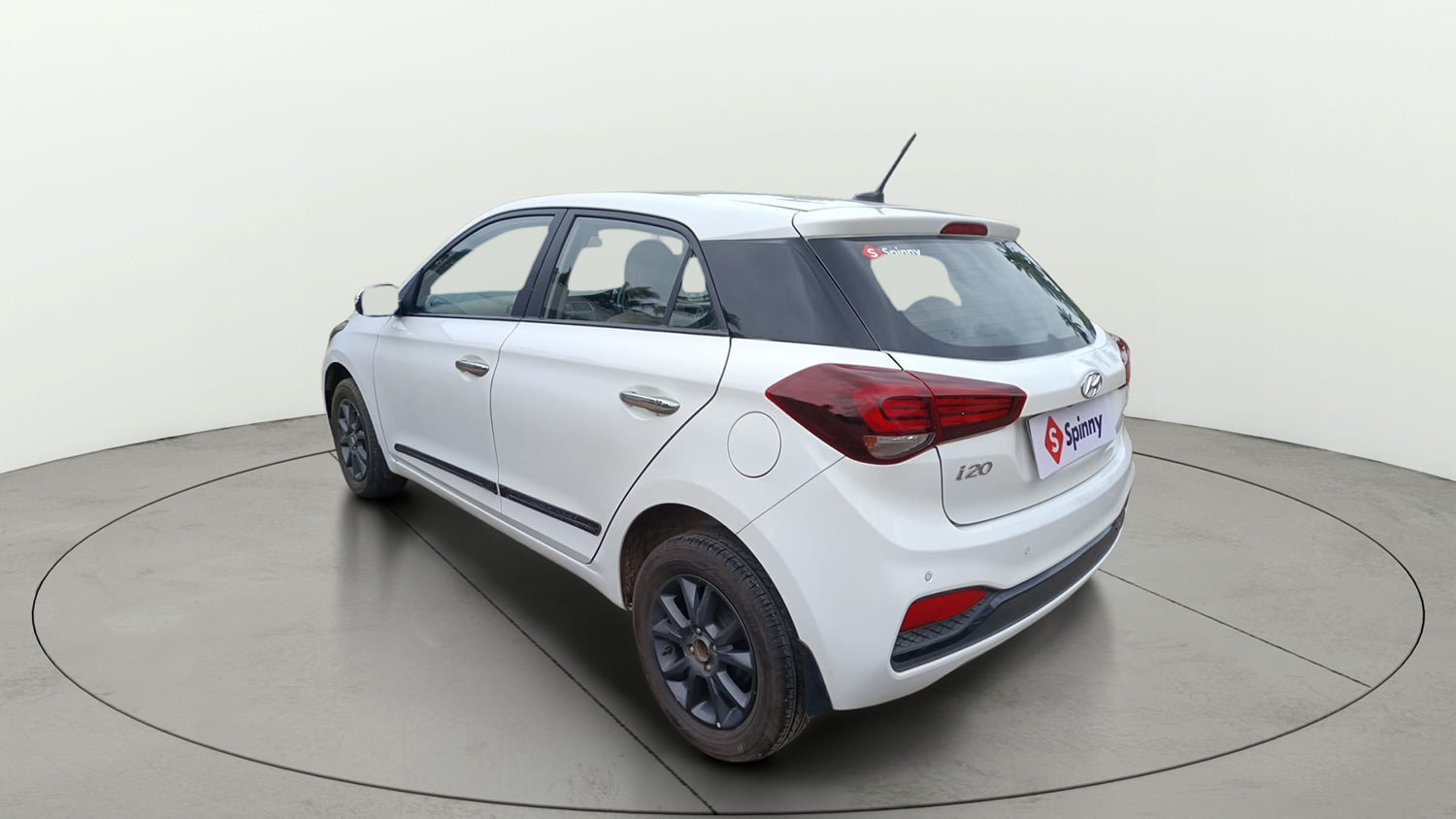 Used 2019 Hyundai Elite i20 Asta 1.2 AT Petrol Automatic exterior LEFT REAR CORNER VIEW