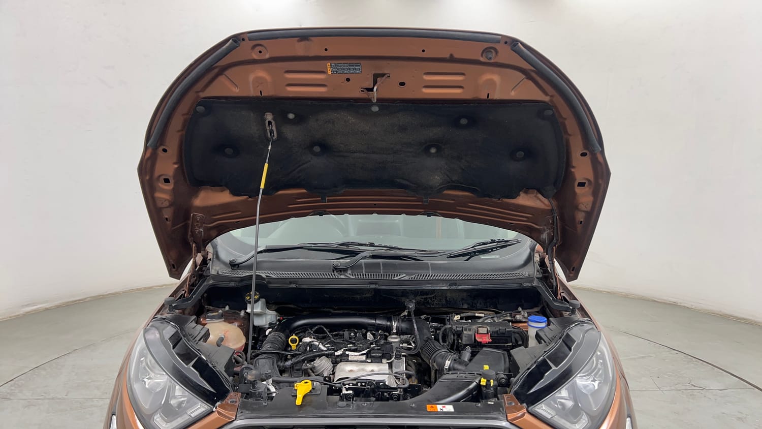Used 2019 Ford EcoSport S Petrol Petrol Manual engine ENGINE & BONNET OPEN FRONT VIEW