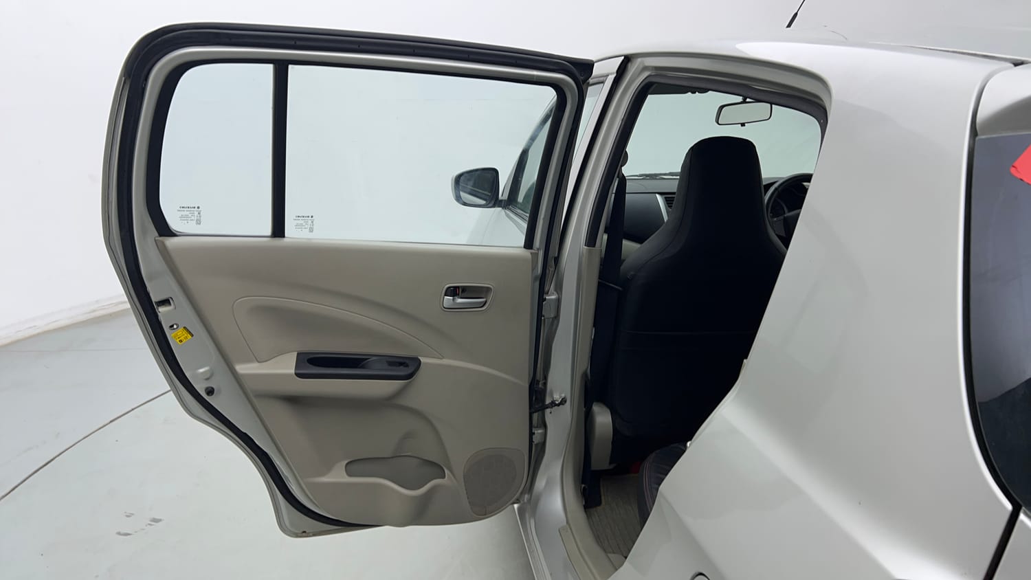 Used 2016 Maruti Suzuki Celerio VXi CNG Cng Manual interior LEFT REAR DOOR OPEN VIEW