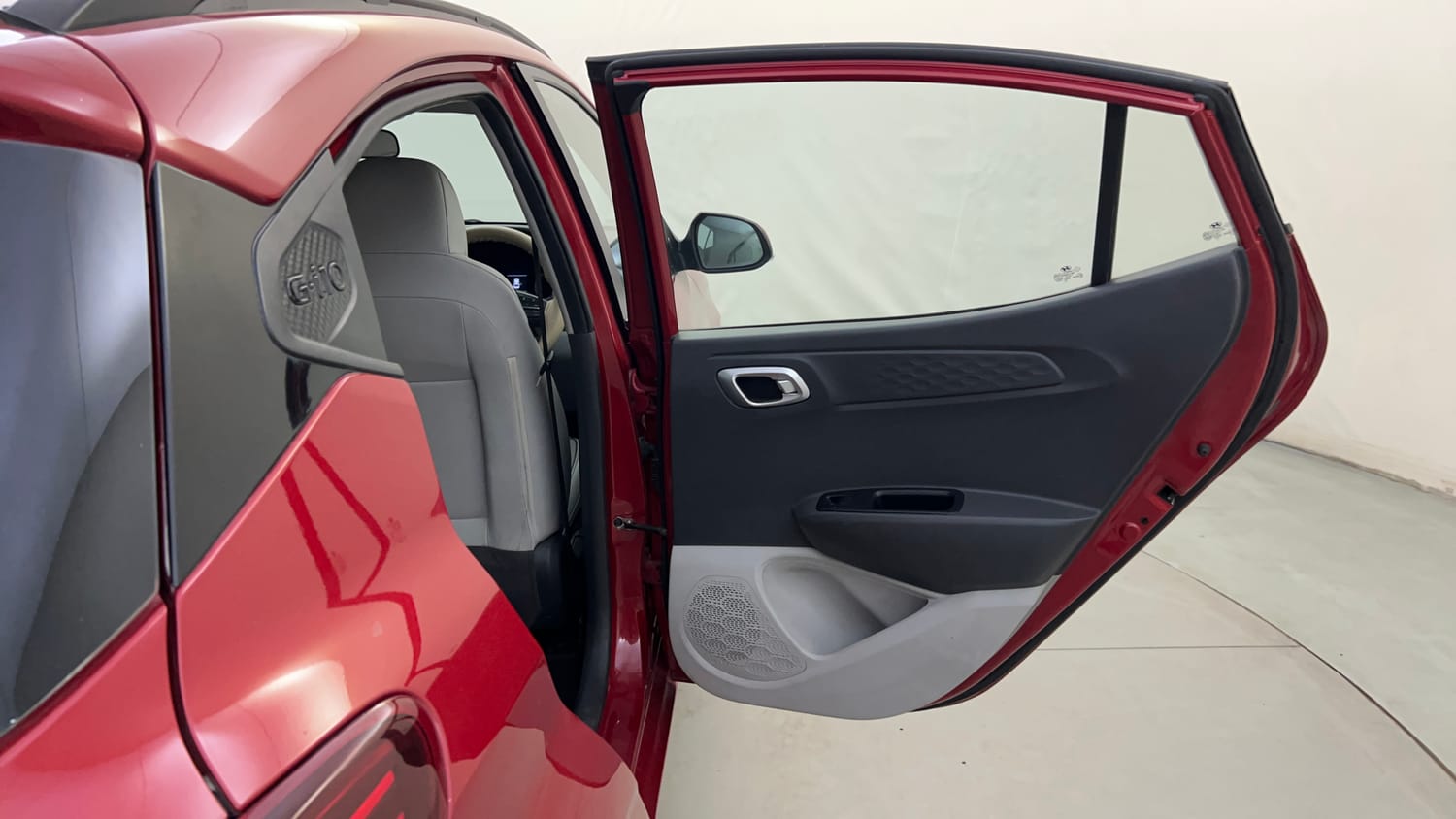 Used 2023 Hyundai Grand i10 Nios Asta 1.2 Kappa VTVT Petrol Manual interior RIGHT REAR DOOR OPEN VIEW