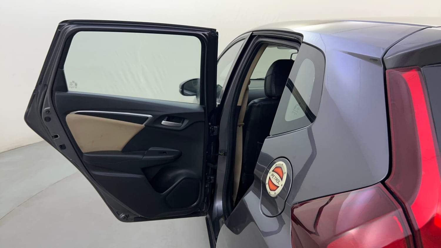 Used 2018 Honda Jazz V AT Petrol Petrol Automatic interior LEFT REAR DOOR OPEN VIEW