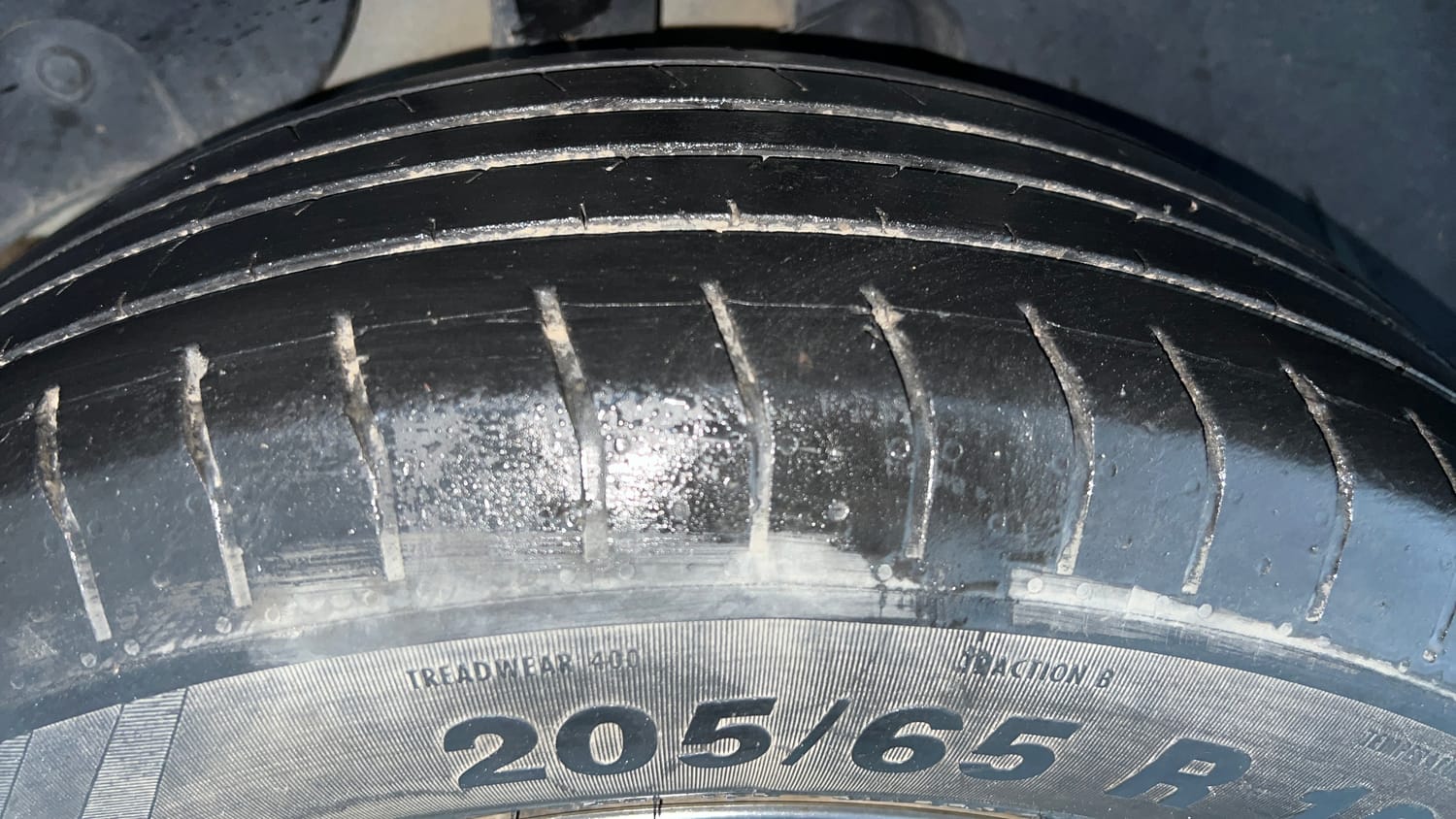 Used 2022 Hyundai Creta S 1.5 Petrol iMT Petrol Manual tyres RIGHT REAR TYRE TREAD VIEW