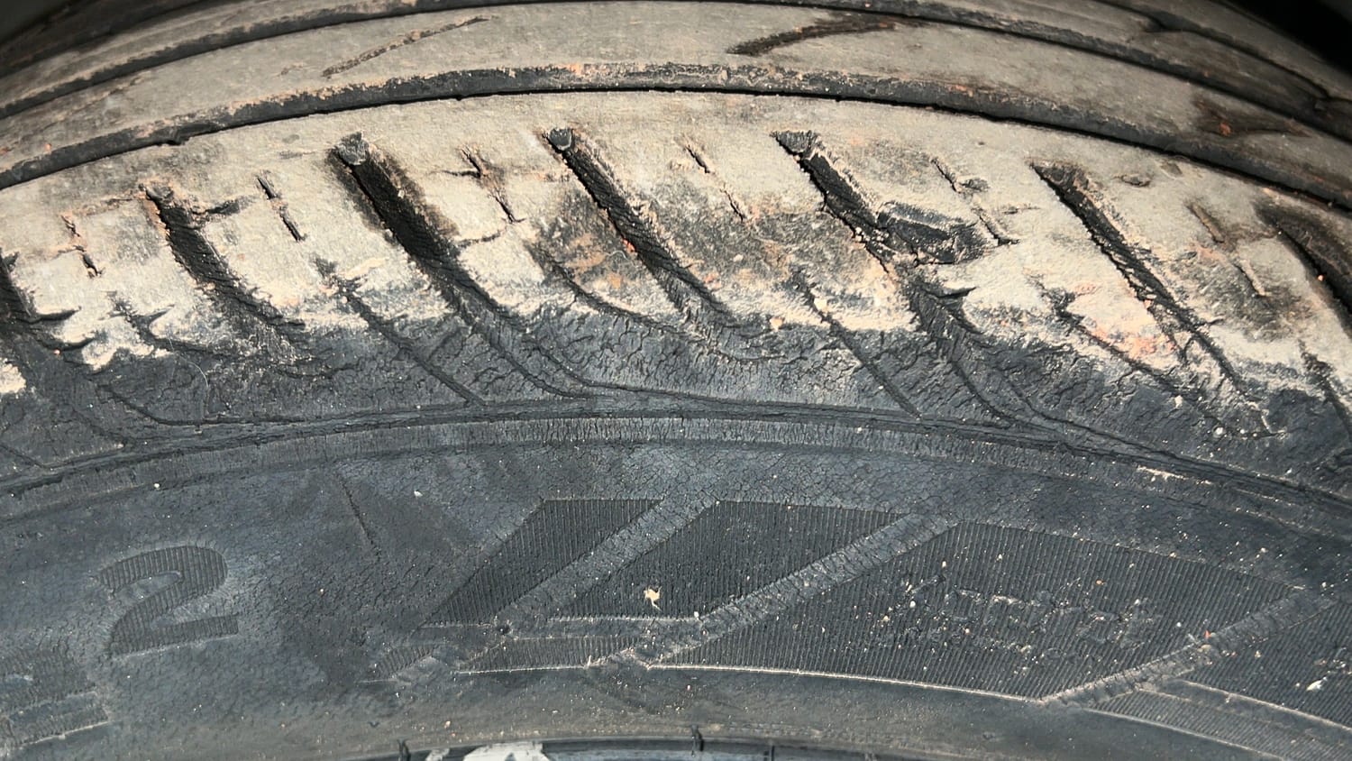 Used 2019 Honda Civic V CVT Petrol Petrol Automatic tyres LEFT FRONT TYRE TREAD VIEW