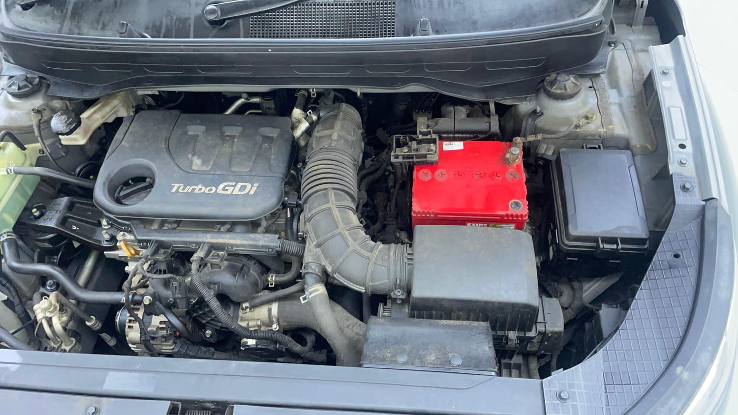 Used 2019 Hyundai Venue SX Plus 1.0 Turbo DCT Petrol Automatic engine ENGINE LEFT SIDE VIEW