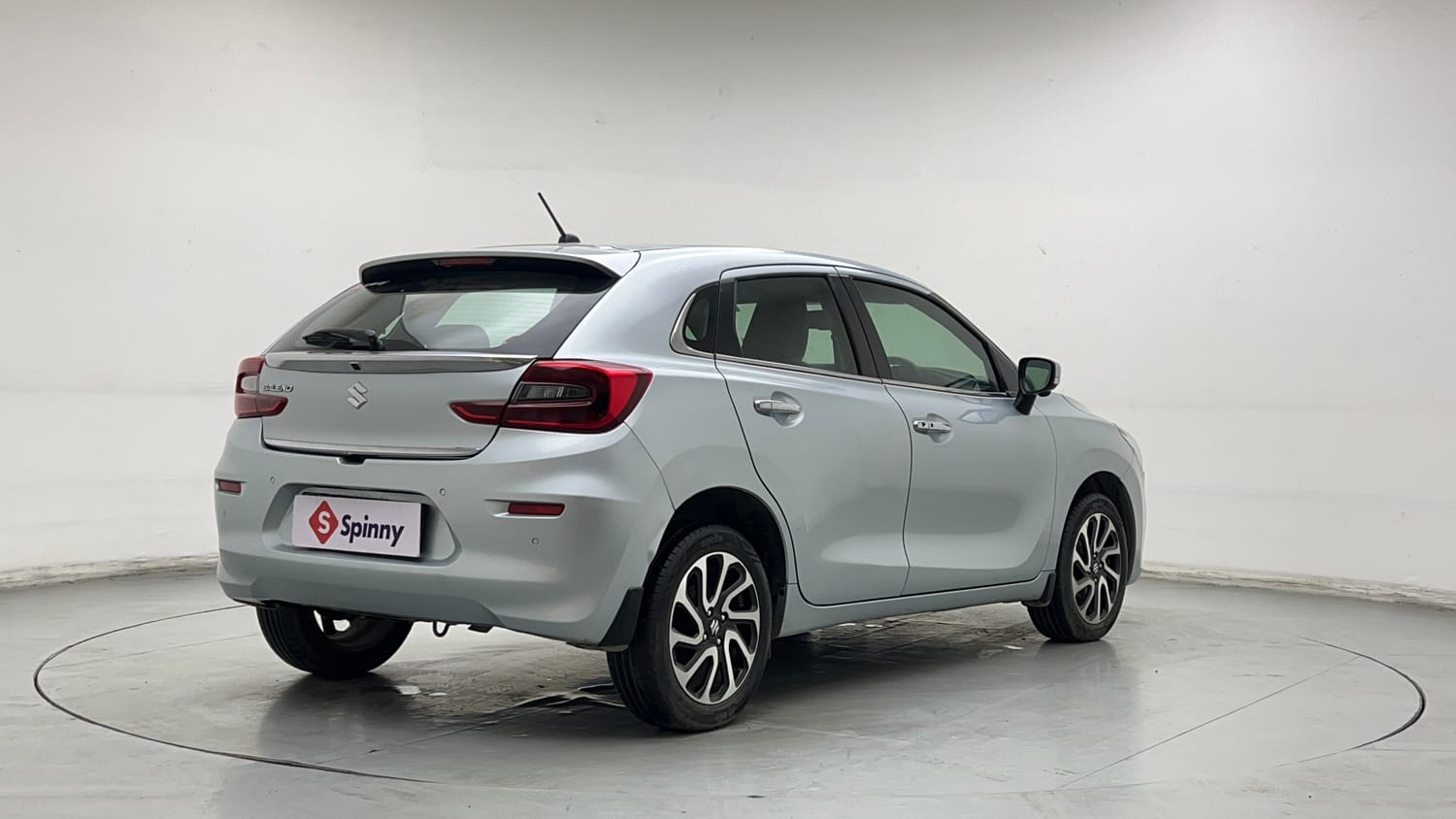Used 2023 Maruti Suzuki Baleno Alpha AGS Petrol Automatic exterior RIGHT REAR CORNER VIEW