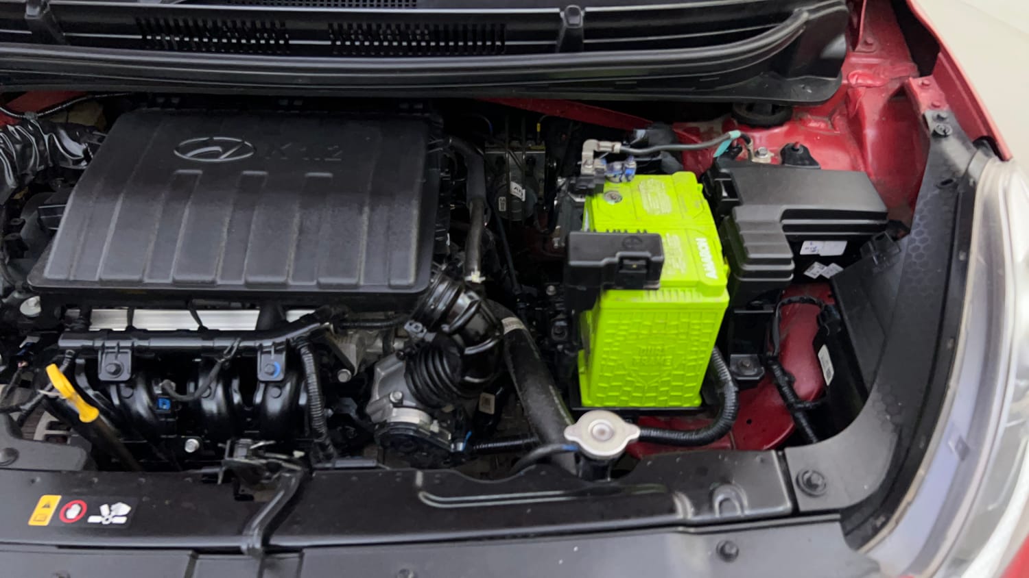 Used 2023 Hyundai Grand i10 Nios Asta 1.2 Kappa VTVT Petrol Manual engine ENGINE LEFT SIDE VIEW