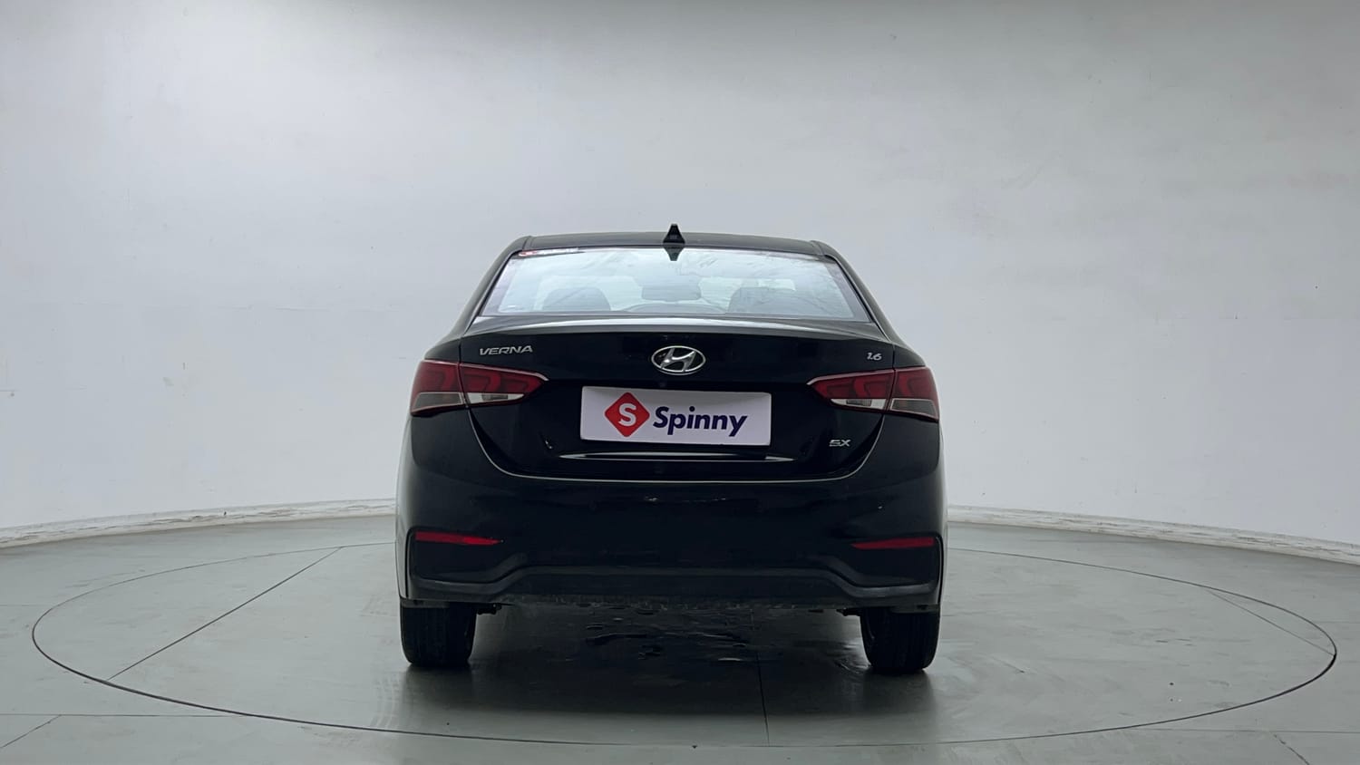 Used 2018 Hyundai Verna SX (O)1.6 VTVT Petrol Manual exterior BACK VIEW