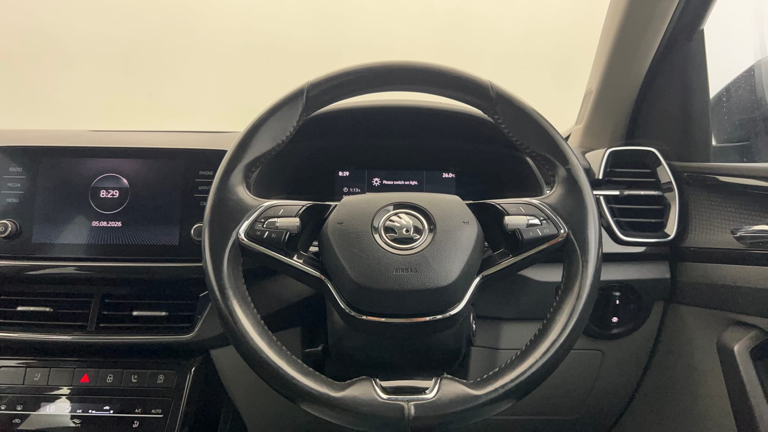 Used 2023 Skoda Kushaq Style 1.5L TSI MT Petrol Manual interior STEERING VIEW