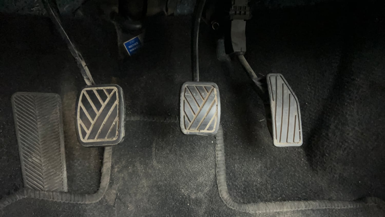 Used 2018 Maruti Suzuki Baleno Delta 1.2 Petrol Manual interior PEDALS VIEW