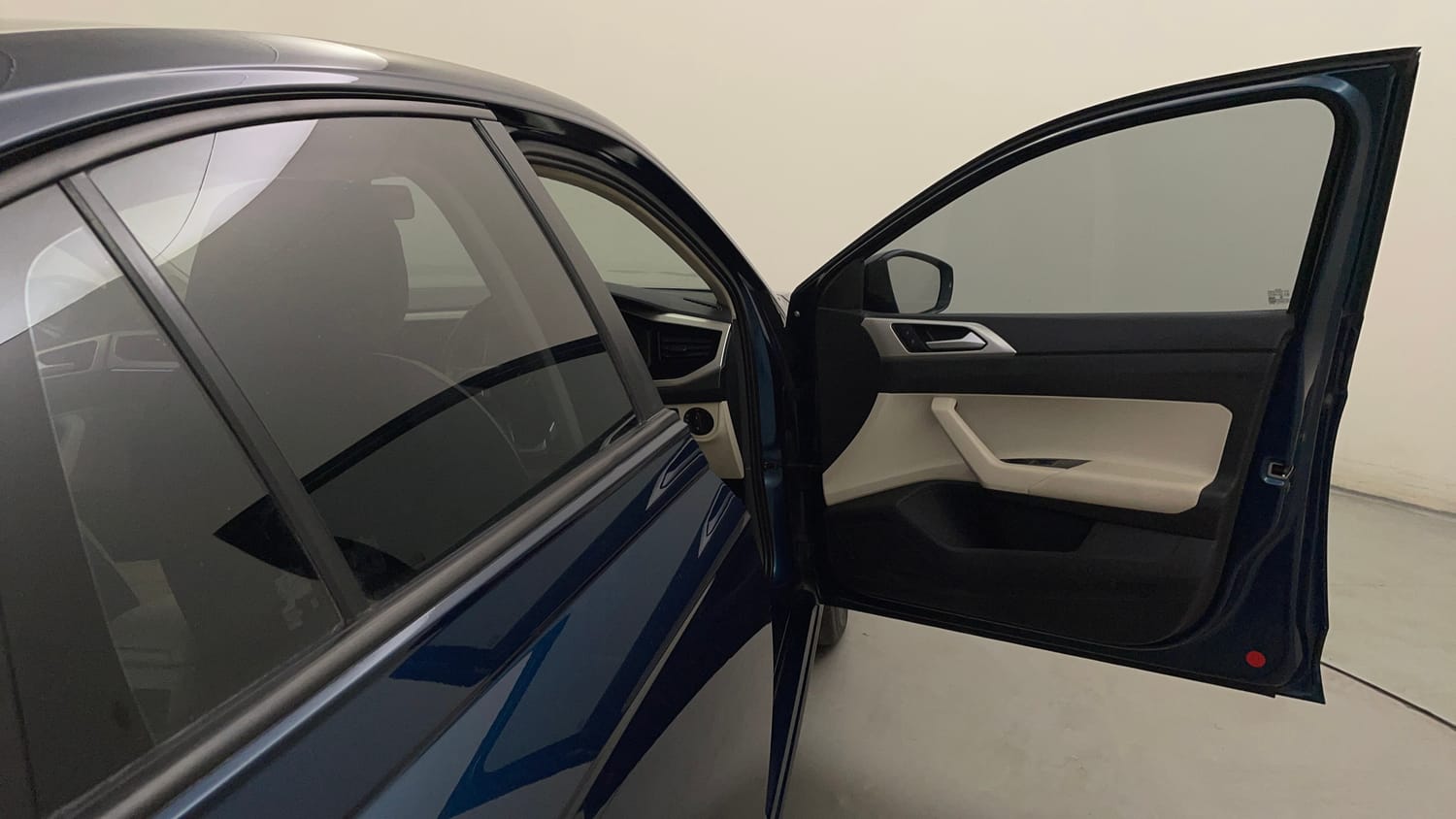Used 2024 Volkswagen Virtus Highline 1.0 TSI AT Petrol Automatic interior RIGHT FRONT DOOR OPEN VIEW