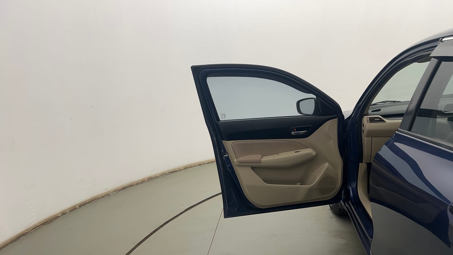 Used 2022 Maruti Suzuki Dzire VXi Petrol Manual interior LEFT FRONT DOOR OPEN VIEW
