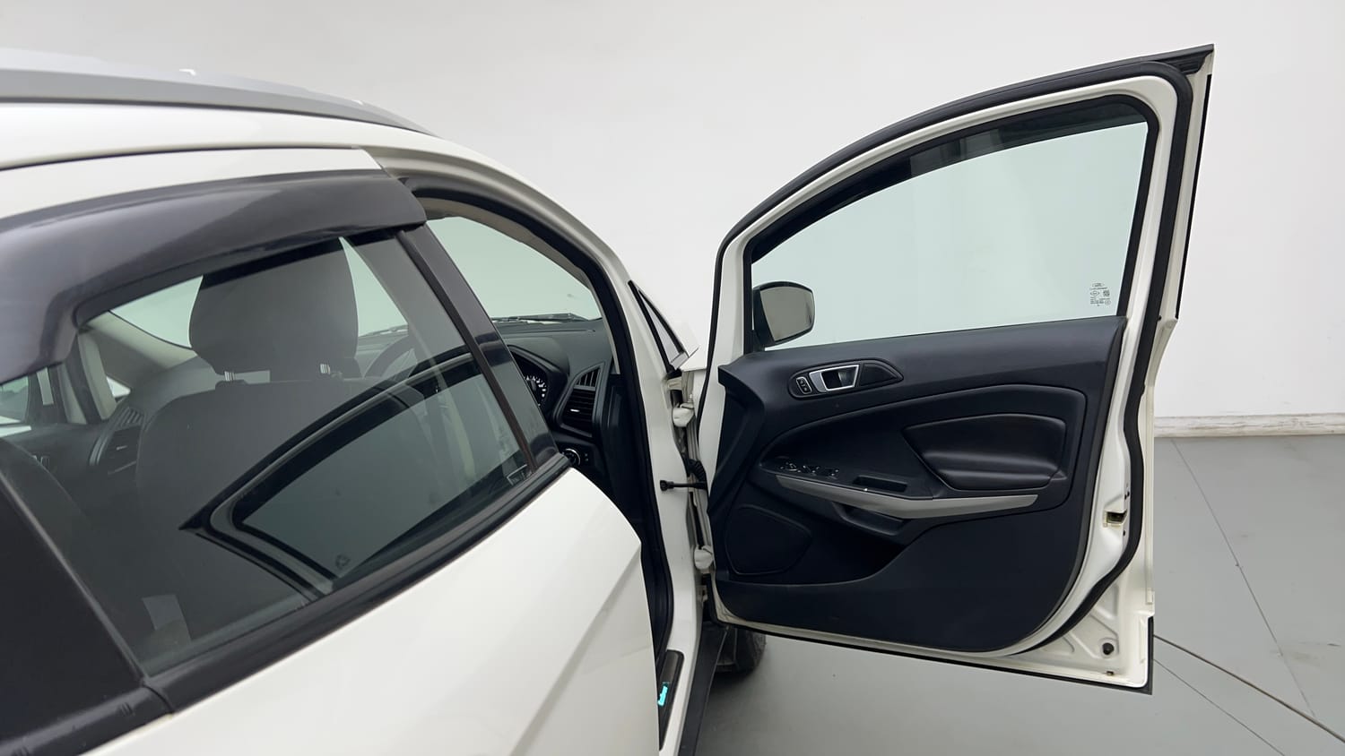 Used 2018 Ford EcoSport Titanium + 1.5L Ti-VCT Petrol Manual interior RIGHT FRONT DOOR OPEN VIEW