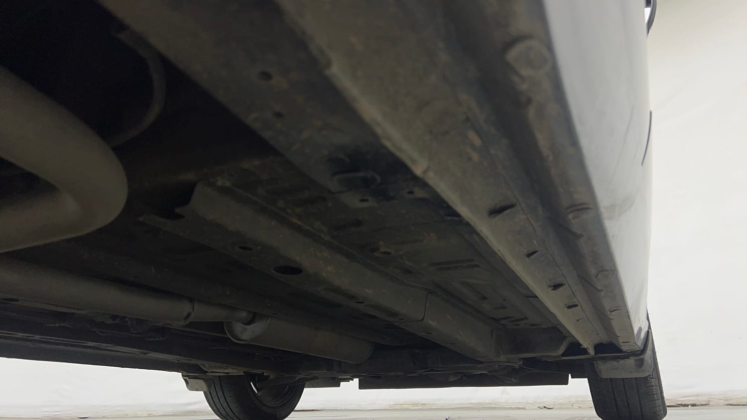 Used 2022 Tata Altroz XZ Plus i-Turbo Petrol Petrol Manual extra REAR RIGHT UNDERBODY VIEW