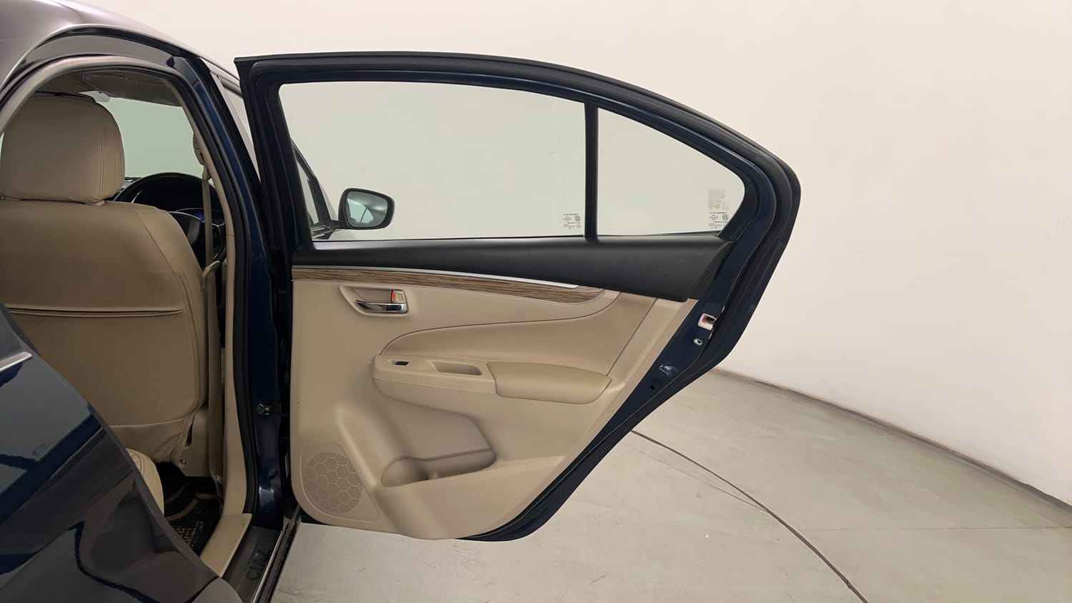 Used 2023 Maruti Suzuki Ciaz Zeta 1.5 Petrol Manual interior RIGHT REAR DOOR OPEN VIEW